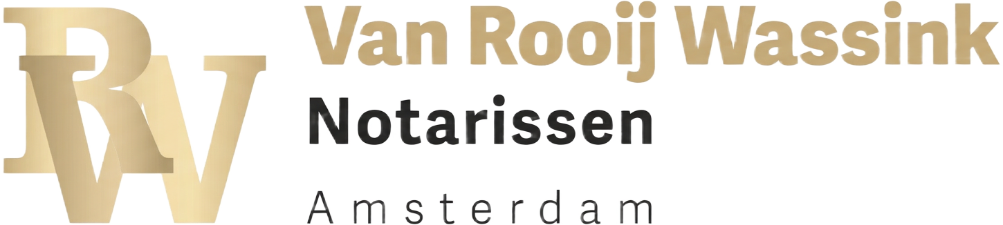 Logo Van Rooij Wassink Notarissen, Amsterdam